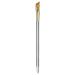 Princeton Heritage, Series 4050, Synthetic Sable Paint Brush for Watercolor, Angle Wash, 1/2 Inch