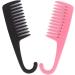 Wide Tooth Combs Of Hook Handle Detangling Reduce Hair Loss Comb Pro Hairdress Salon Dyeing Styling Brush Tools (Color : Random 1pc Size : 1 size) 1 size Random 1pc - Buy Online on GoSupps.com