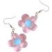 Shop Feyley Earrings | Colorful Resin Flower Dangle Earrings for Parties - Violet Charm Jewelry - Buy Online on GoSupps.com