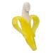 Baby Banana Yellow Infant Toothbrush | Made in USA | Teether for Oral Hygiene | Easy-to-Hold for Babies & Toddlers - Buy Online on GoSupps.com