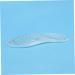 NOLITOY Silicone Half Shoe Pads - Comfortable Insoles for High Heels | 2 Pairs Transparent Heel Grips & Inserts (13x6.5cm - Buy Online on GoSupps.com