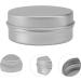 POPETPOP Box Tinplate Jars Candle Tin Screw Lid Round Tin Empty Aluminum Tins Tea Tin Cans Eye Shadow Tin Candle Tin Jar Empty Metal Tins Tin Cans with Screw Cap The Slide Travel Mini - Buy Online on GoSupps.com