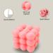 Handmade Bubble Candle - 100% Vegan & Sustainable Soy Wax | Boho Decorative Candle (Pink 6x6x6 cm) | Fragrant Aroma for Eco-Friendly Home Decor - Buy Online on GoSupps.com
