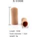Toe & Thumb Protector Sleeve - Silicone Pain Relief Cover for Comfort & Protection | Multi-Function Beige Nursing Solutions - Buy Online on GoSupps.com