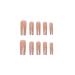Buy Justotry 24pcs White Butterfly Coffin Nails - Rhinestone Press-On Ballerina Artificial Fingernails for Women - Buy Online on GoSupps.com