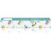 DECOWALL SG3-2316 Alphabet Numbers and Colouring Pencils kids wall decals nursery decor peel and stick removable abc 123 baby room boy girls education learning classroom art - Buy Online on GoSupps.com