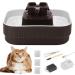 Kastty 18 Pack Ceramic Pet Water Fountain Replacement Filters - Activated Carbon & PP Cotton, Food Grade - Filter for Healthy Drinking Water - Buy Online on GoSupps.com
