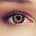 Design lenses pink colored contact lenses with starch 1 pair (2st) large eyes effect monthly lenses suitable for dark eyes + free container "high intensive pink" -2.75