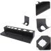 DRESSOOS Curling Iron Rack Blow Dryer Stand Hair Curler Wall Holder Hair Curler Rack Black Stainless Steel - Buy Online on GoSupps.com