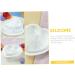 MAGICLULU 2pcs Love Mold Heart Molds Silicone Mold Mini Cake Mold Ice Cube Molds Butter Molds Breakable Heart Mold Baking Pans Silicone Candy Mold White Mousse Flower Model Silica Gel 3D - Buy Online on GoSupps.com