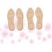 NOLITOY 2 Pairs Breathable Shock-Absorbing Insoles | Comfortable Gel Foam Shoe Inserts for Plantar | 25x8.8cm Massage Pads - Buy Online on GoSupps.com