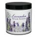 Lavender Exfoliating Sugar Hand and Body Scrub | Non-Greasy with Moisturizing Mango Butter and Lavender Essential Oil | 10 ounces net wt | by Bella Des Natural Beauty