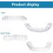 Buy Gimly Teeth Set - Top & Bottom Lightening Dentures for Men & Women | 6 Pairs of Plug-In False Teeth & Veneers - Buy Online on GoSupps.com