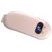Samnuerly portable wireless waist-quick heating pillows with 3 heat levels 3 vibration modes menstrual pads for relieving back or abdominal pain for women and girls (color: pink)
