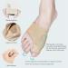 Bunion Corrector & Toe Separator Set for Foot Pain Relief - 2 Pairs - Buy Online on GoSupps.com
