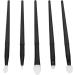 Makeup Brush Set Even Application 5 Piece Multipurpose Silicone Lip Brush Easy Cleaning for Daily Office and Travel Use - Buy Online on GoSupps.com