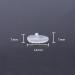 Comfortable 14mm Replacement Nose Pads for Glasses & Sunglasses - Soft Silicone Anti-Slip Screwable Clear - Buy Online on GoSupps.com