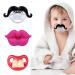 INTATIKOO Funny Mustache and Lips Pacifiers for Girls - BPA Free (3 Pack, Color 01) - Buy Online on GoSupps.com
