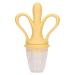 Pacifier for Toddlers with Fruit Formula Pacifier with Fruit Formula Safe for Newborns in Daily Life (Yellow)