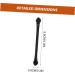 CANIGHT 25 Pcs Double Ended Eye Shadow Stick Lip Balm Brush Tool Eyeshadow Applicator Black Plastic - Buy Online on GoSupps.com