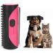 3-in-1 Undercoat Hair Brush Reusable Pet Hair Remover Deshedding Trimmer Tool Pet hair Grooming Comb Fur care dog brush Depilatory Roller for Dogs Cats and all pet hair types. yellow - Buy Online on GoSupps.com