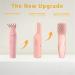 Suoumwa 2-in-1 Electronic Incense Burner | Aromatherapy Bakhoor & Massage Head | Soft Rubber Comb | Pink | International Shipping Available - Buy Online on GoSupps.com
