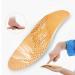 Buy CSCDD Leather Orthotic Insoles for Flat Feet Support - Comfort for Men & Women (Size 45-46) - International Shipping Available - Buy Online on GoSupps.com