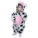 COOKY.D Baby Animal Hooded Winter Romper Warm Snowsuit Coat Newborn 3-36 Months Thicken Outfits Outerwear Jumpsuit 18-24 Months Cow