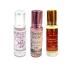 Fragrance Perfume Oilsyara +delina +baccarat ParfumRoll On Body Oil for Women (12ml) (pack of 3)