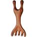 Peigne en bois de santal Grattoir nasal en bois de cerf Grattoir nasal en bois de santal tendance en bois de cerf dents larges Peigne grenouille en bois de cerf - Buy Online on GoSupps.com