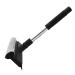 Double-sided Glass Brush Cleaning Wiper Practical Brush Wiper Cleaner Window Home Kitchen Black Glass Cleaner Squeegee 20x25cm