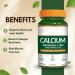 Naturals Calcium Magnesium & Zinc Tablets with Vitamin D3 & K2 (600 IU) Calcium Supplement for Women and Men for Muscle Health - Buy Online on GoSupps.com