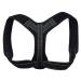 FRCOLOR Belt Straightener Adjustable Brace Posture Brace Body Posture Poster Posture Correcter Belt Tape Seat Belt L Black