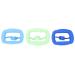 Nikusa Mund ffner 3 pieces food-right silicone cheek holder for teeth tooth mouth opener mouth opener for dentists and orthodontists reusable and safe