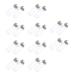 20Pcs Empty Sealed Sterile Serum Clear Glass Vials with - Clear 10ml