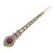 Chinese Vintage Rhinestone Hair Chopsticks Set for Women - 4 Pcs Hair Clips and Pins - Buy Online on GoSupps.com