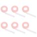 Beavorty 6 Rolls Grafting eyelash tape lash extension tapes adhesive eyelash tapes eyelash tapes dispenser cosmetology supplies Eye Protective Tape non-woven fabric extension pad with hole