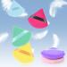 Buy Auauy 6 PCs Triangle Makeup Powder Puff | Washable & Reusable Face Sponge for Loose Powder & Foundation | Multicolored Makeup Tool - International Shipping - Buy Online on GoSupps.com
