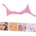 POPETPOP brow makeup supplies eyebrow template brow guide template brow shaping stencil brow stencil eyebrow shaper eyebrow guide stencil makeup stencil USB beauty tools Silica gel 17.3x5.9cm Pink - Buy Online on GoSupps.com