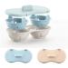 Alipis Microwave Egg Steamer 2 Pcs Steamed Egg Cup Steamed Egg Bowl Mini Egg Cooker Egg Steamer Micro-wave Oven Steamed Egg Box - Buy Online on GoSupps.com