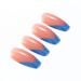 Brishow Coffin Artificial Nails - Shiny Ballerina Acrylic False Nails Full Cover 24 Pieces for Women & Girls - International Shipping - Buy Online on GoSupps.com