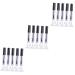 TOVINANNA 15 Pcs Empty Eyelashes Bottle Eyelash Cream Bottle Storing Eyelash Cream Funnel Mascara Large 1 g (Pack of 1) Blackx3pcs