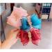 FEIFEI'S BOW 5 Princess Handmade Chiffon Heart Bow Hair Clip - Ivory for Girls, Babies, Kids - Alligator Clips Ribbon Accessories - Buy Online on GoSupps.com