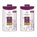 2 x 100gm Yardley London Perfumed Talcum Powder Lace Satin