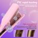 Rommantic French Egg Roll Curling Iron 32mm Curling Wand V-Shape Ceramic Big Waves Hair Crimper Adjustable Temperature Waver Curling Iron Wand Egg Roll Hair Curler for Long Short Hair (Purple) - Buy Online on GoSupps.com