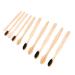 Hapinary 10st travel toothbrushes bamboo toothbrush Organic toothbrush portable toothbrush tooth hygiene mouth hygiene disposable toothbrush hotel toothbrush set toothbrush accessories travel
