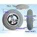 Wheelchair Front Wheel Pneumatic Wheelsor for Wheelchairs 7Inch Front Wheels Replacement for Disabled Wheelchairs 8Mm Bearings 2Pcs/Gray/7 * 1 3/4 7*1 3/4 Grey - Buy Online on GoSupps.com