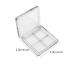 Beaupretty 4-Piece Empty Lipstick and Eyeshadow Palette - Clear Acrylic Cosmetic Container for Travel - Buy Online on GoSupps.com