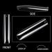 504 Pcs Upgrade 3XL Tapered Square Full Cover Nail Tips - Clear XXXL Extra Long Straight Tips for Acrylic Nails - EJIUJIUO No Curve Nail Tips - 12 Sizes Included - Buy Online on GoSupps.com