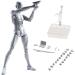 AHOHOS Action Figure Drawing Models - Male/Female Body Kun Doll Set for Sketching and Painting - Buy Online on GoSupps.com